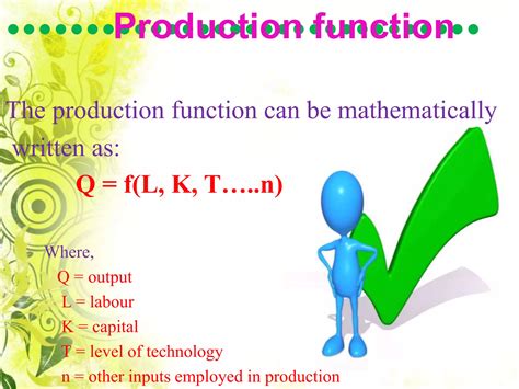 Cd Production Function