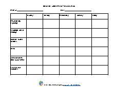 Download Cda Sample Weekly Lesson Plans For Toddlers 