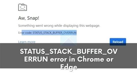 Código De Error: Status Stack Overflow