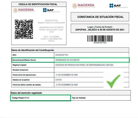 Código Postal Fiscal