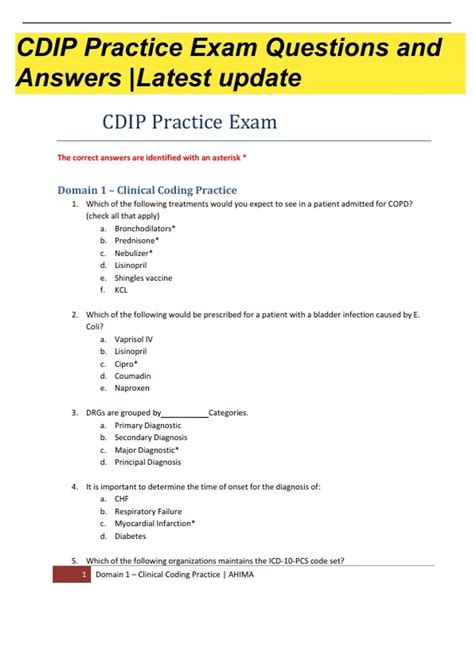 Read Online Cdip Exam Discussion 