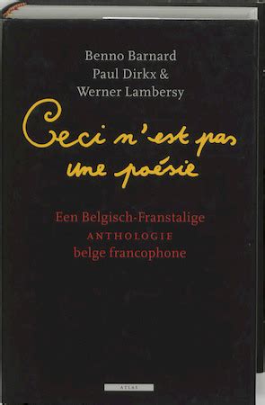 Download Ceci Nest Pas Une Poesie By Benno Barnard