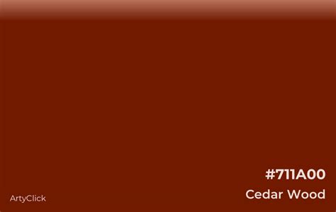 cedar color