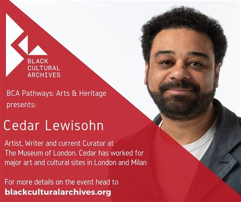 cedar lewisohn biography examples