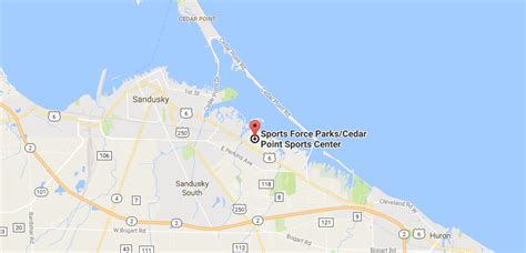 cedar point location ohio