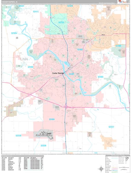 cedar rapids iowa zip code