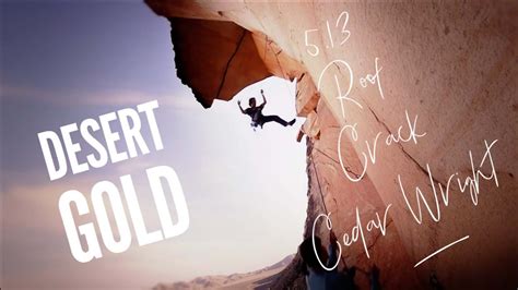 cedar wright stuck in crack