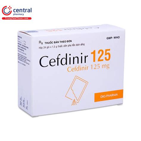 cefdinir 125 | Cefdinir 125 Thuc bit dc cng dng