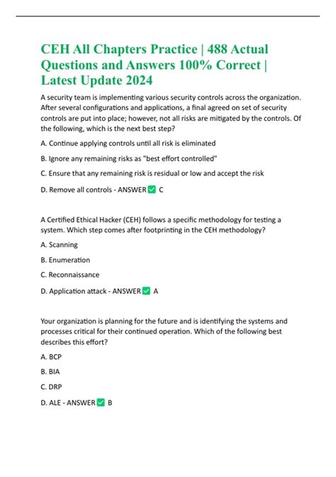 Ceh Questions