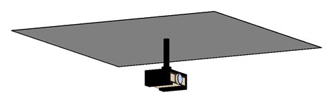 ceiling mounted projector revit family s