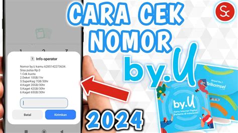 cek nomor by.u | MobiFone