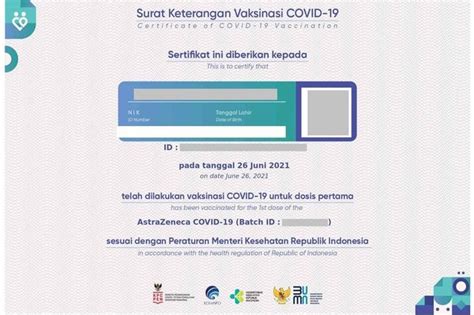 cek sertifikat vaksin covid
