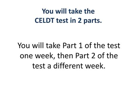 Download Celdt Test Prep 