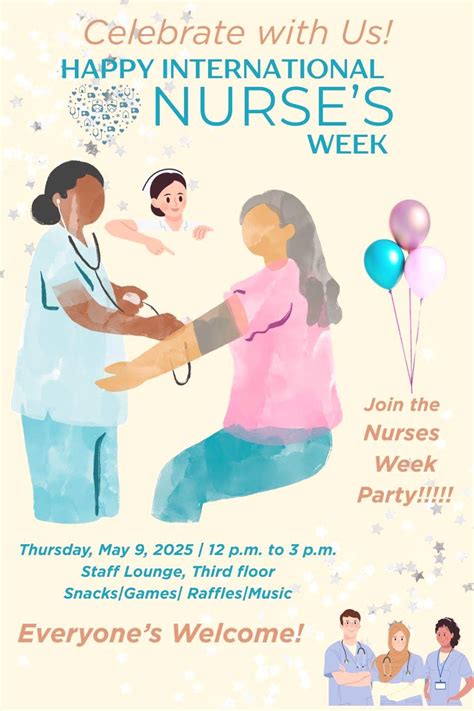 celebrating nurses week flyer