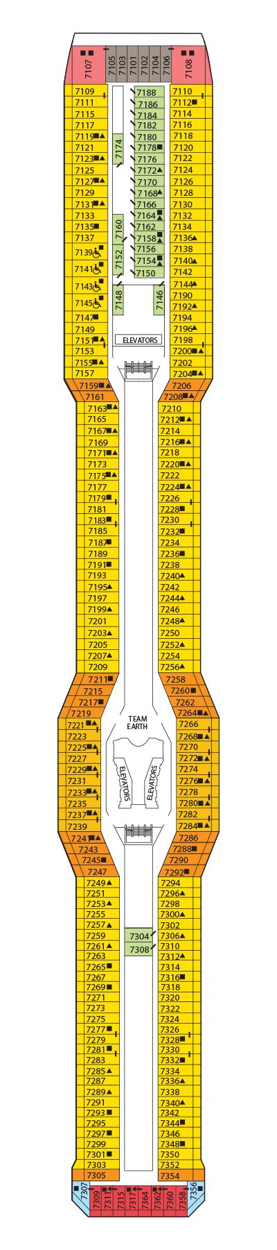 Celebrity Eclipse Deck Plans
