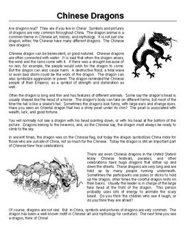 Celestial Chinese Dragon Reading Answer Lesson Worksheets Celestial Chinese Dragon Reading Answers - Celestial Chinese Dragon Reading Answers