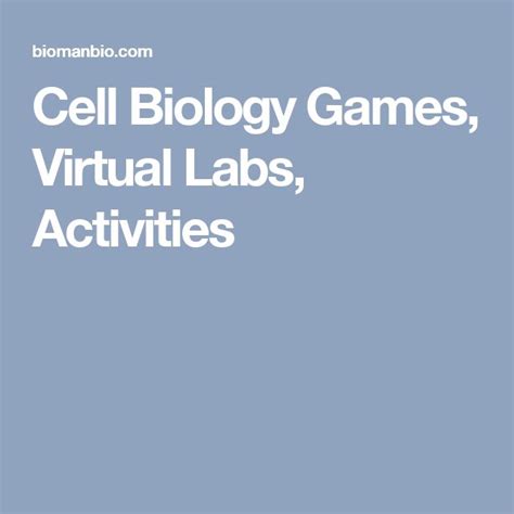 Cell Biology Games Virtual Labs Activities Cellcraft Worksheet Answers - Cellcraft Worksheet Answers