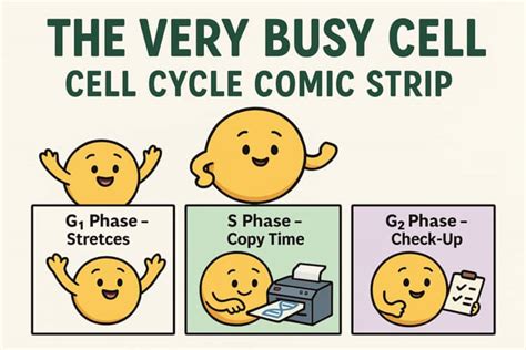 cell cycle cartoon strip