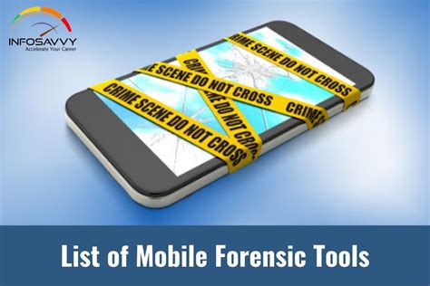 cell phone forensic tools an overview and analysis update