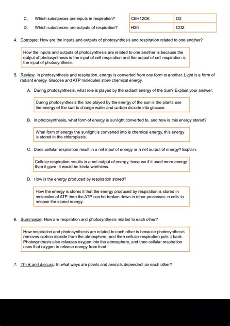 Download Cell Energy Cycle Answers 