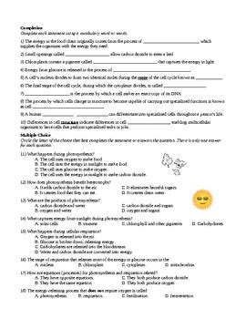 Read Online Cell Processes And Energy Chapter Test Key 