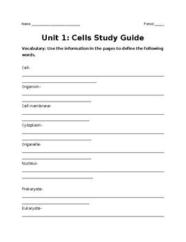 Read Cells And Heredity Study Guide Answers 