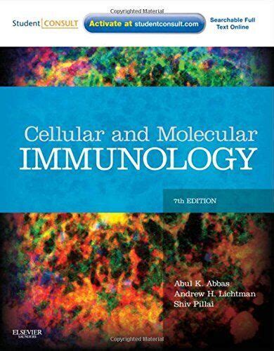 Read Cellular And Molecular Immunology With Student Consult Online Access 6E Cellular Molecular Immunology Abbas 
