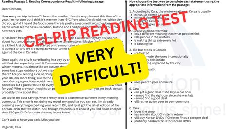 Celpip Reading Practice Test