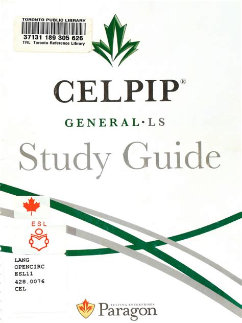 Download Celpip General Ls Study Guide 