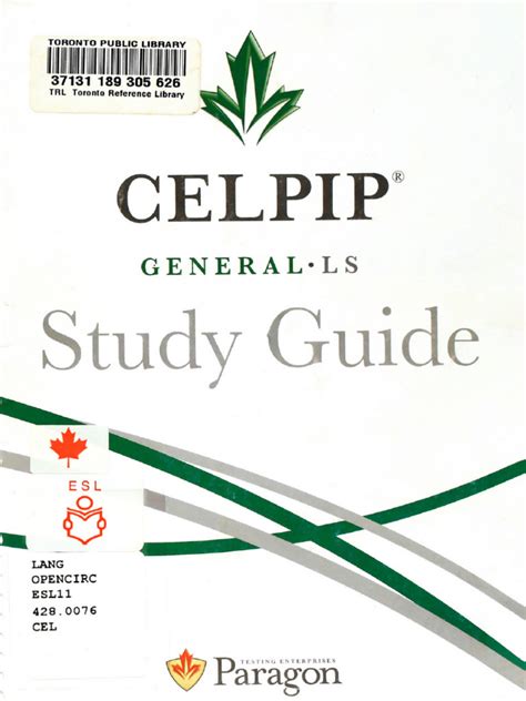 Download Celpip General Ls Study Guide Shuguoore 
