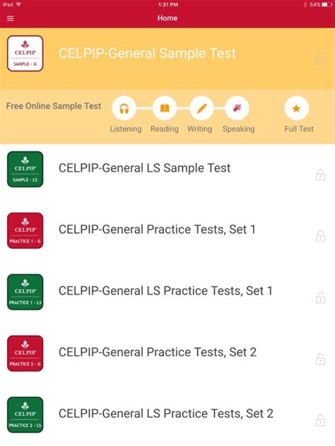 Read Celpip General Test Online Practice 