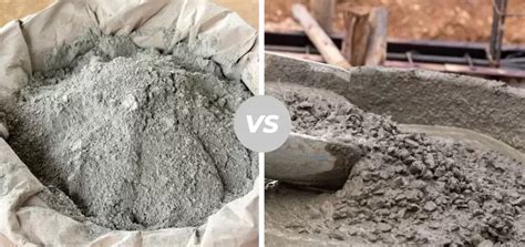 cement vs betong