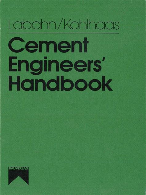Download Cement Engineers Handbook 