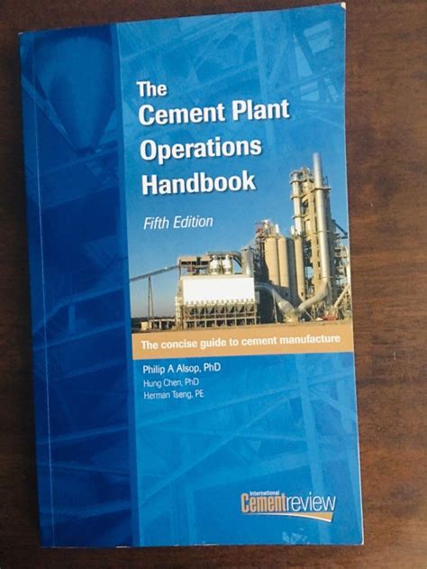 Read Online Cement Plant Operations Handbook Fifth Edition 