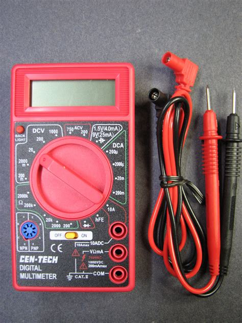 Full Download Cen Tech Digital Multimeter Manual 95652 File Type Pdf 