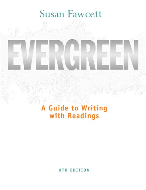 Full Download Cengage Evergreen Guide To Writing 9Th Ed Enrych 
