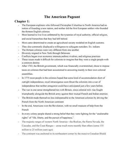 Download Cengage Learning American Pagent 14Th Edition 