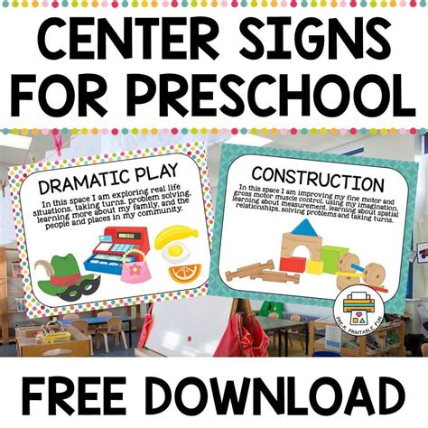 Center Signs For Preschool Pre K Classroom Prekinders Preschool Science Center Sign - Preschool Science Center Sign