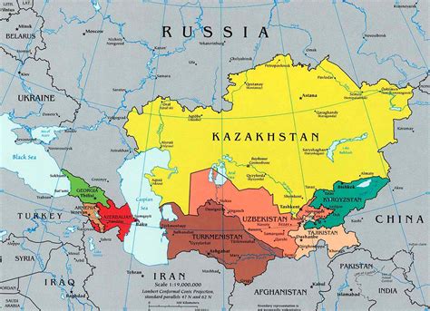 Central Asia Map Quiz
