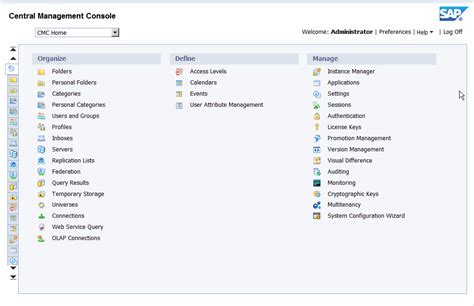 Central Management Console