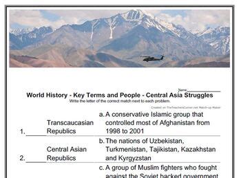 Read Online Central Asia Struggles Guided Answers 