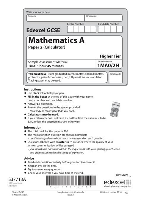 Read Centre Number Candidate Number Edexcel Gcse Spanish 