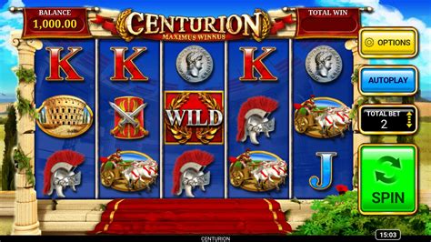 centurion slot game