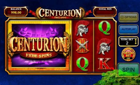 centurion free spins slot