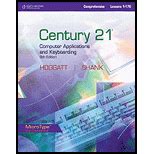 Read Online Century 21 Computer Keyboarding 9Th Edition 