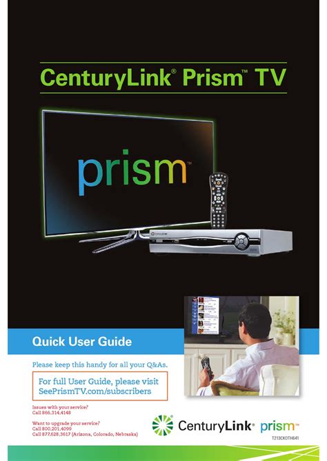 Read Online Centurylink Prism Tv Channel Guide 