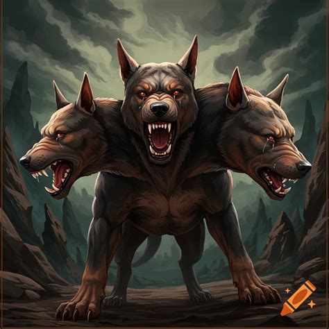 Cerberus 3 Headed Dog