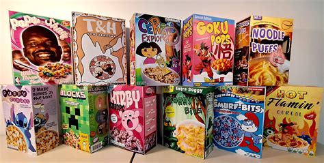 Cereal Box Design Project