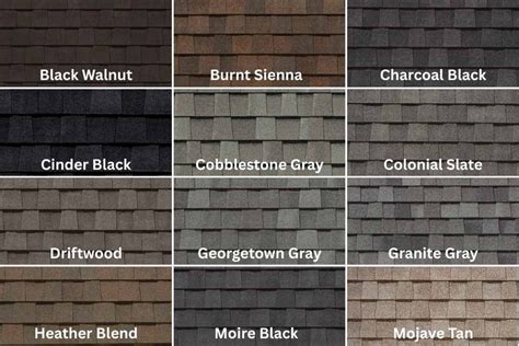 certainteed shingle colors
