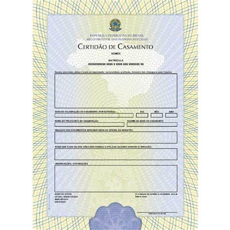 Certidao De Casamento Pdf
